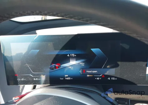 2023 BMW Ix xDrive50 z USA, uszkodzony, nr VIN WB523CF07PCM51181